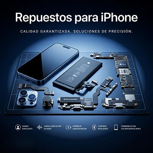 Repuestos de alta calidad. iPhone y Android